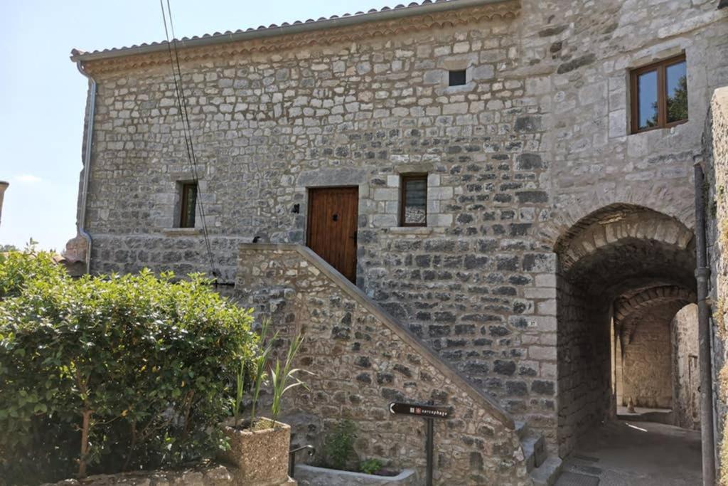 Maison Du Troubadour Balazuc Bagian luar foto